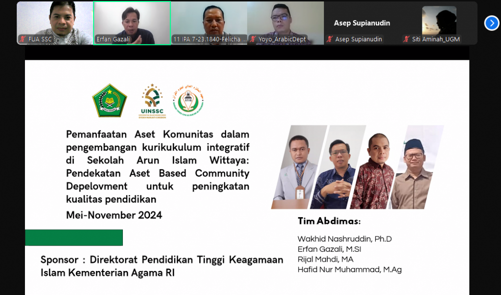 Ketua Jurusan BSA UINSSC Berbagi Wawasan dalam Forum Akademik IQLAB Indonesia