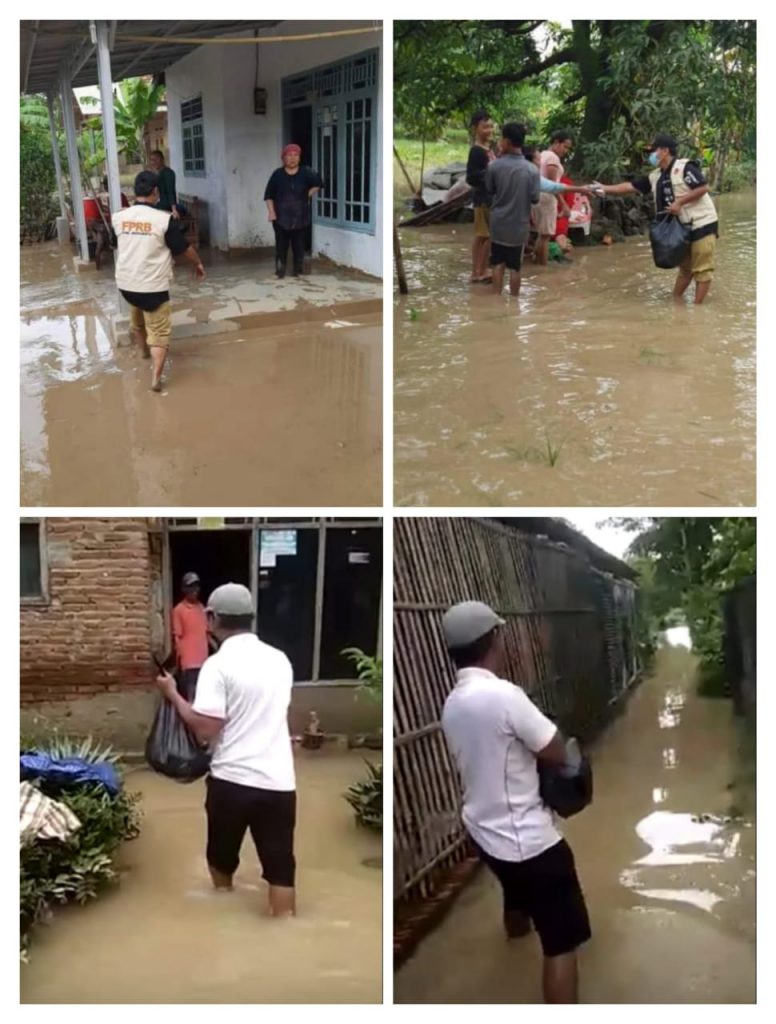 BSA Peduli Banjir, HIMABSA Turut Salurkan Bantuan pada Warga Haurgeulis Kabupaten Indramayu