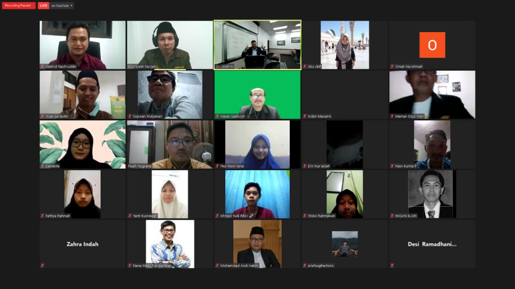 Pungkasi Kegiatan Kuliah Virtual Kelas Dunia, BSA IAIN Syekh Nurjati Gelar Seminar Internasional