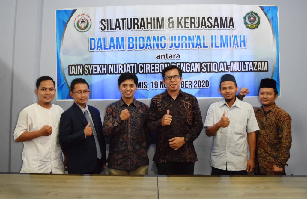 Pengelola Indonesian Journal of Arabic Studies (IJAS) BSA IAIN Syekh Nurjati berbagi Pengalaman di STIQ Al-Multazam Kuningan