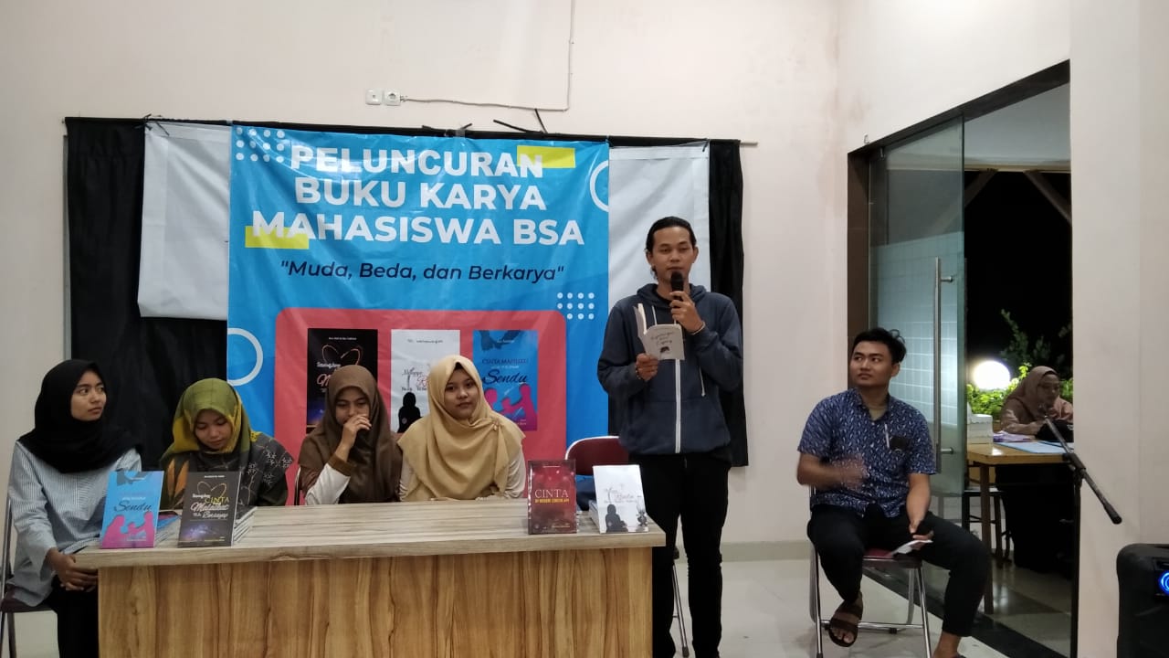 Jurusan BSA Menutup Tahun Akademik 2020 Dengan Peluncuran Lima Buku Mahasiswa