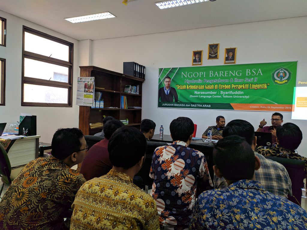 Jurusan Bahasa dan Sastra Arab Gelar Kegiatan NgoPI Seri II