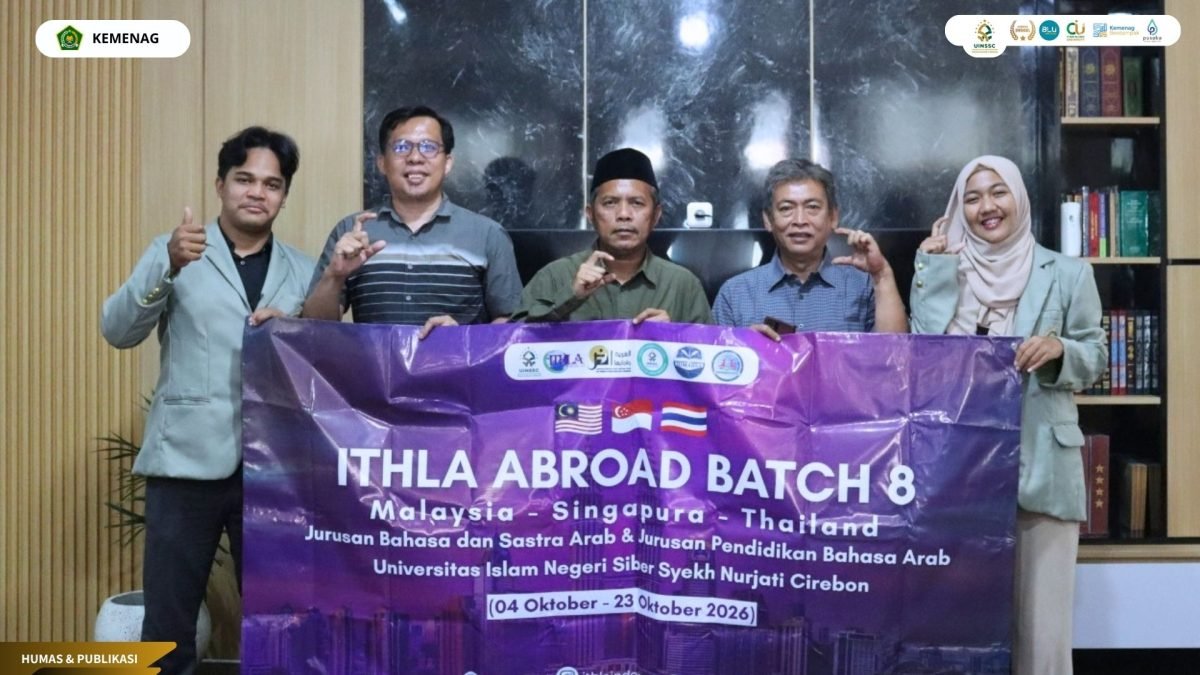 Dua Mahasiswa BSA UIN Siber Cirebon Ikuti ITHLA Abroad Batch 8 di Tiga Negara ASEAN