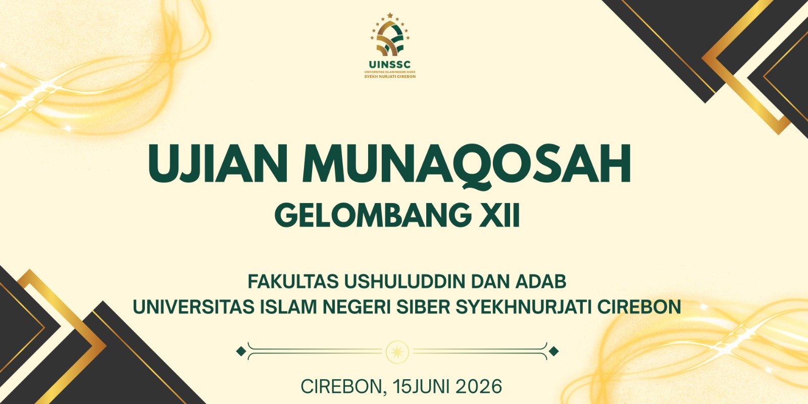 Empat Mahasiswa Bahasa dan Sastra Arab Ikuti Sidang Munaqosah Gelombang XII Fakultas Ushuluddin dan Adab